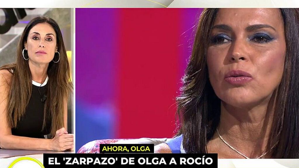 Olga Moreno no piensa ver la docuserie de Rocío Carrasco