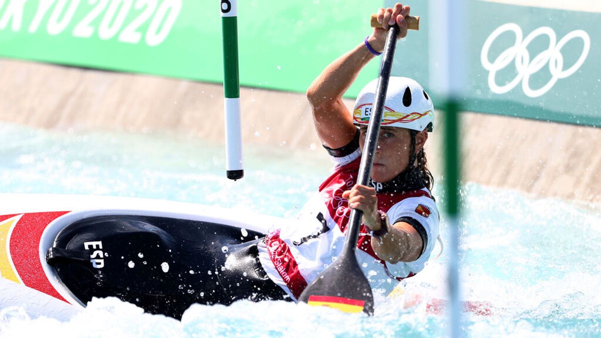 Nuria Vilarrubla deja escapar las medallas en canoa eslalon y termina octava la final de Tokio 2020
