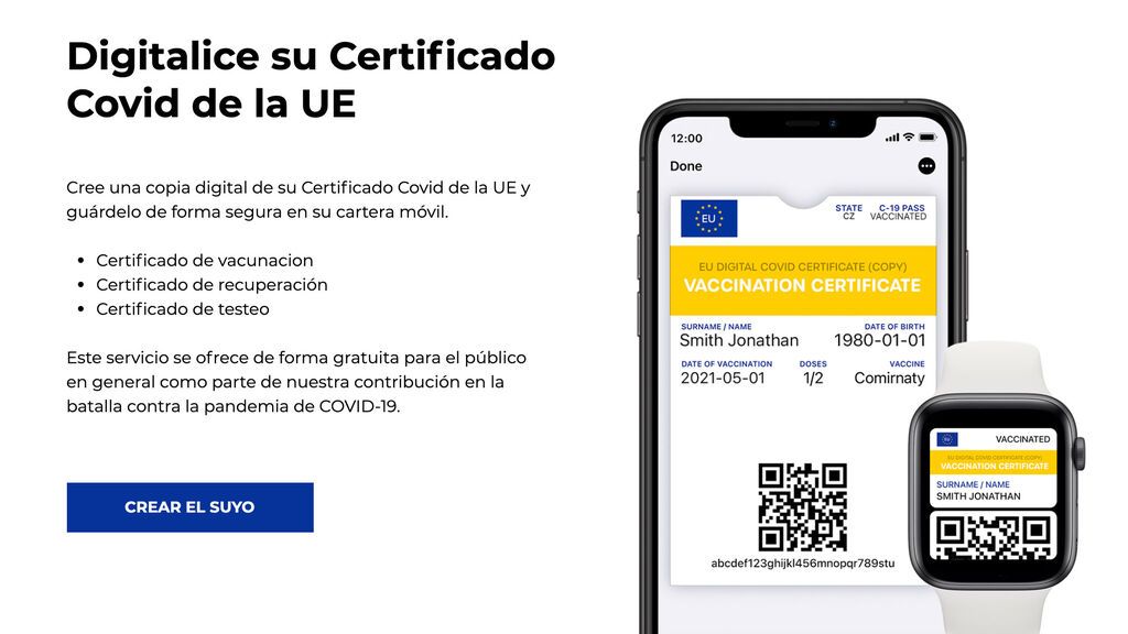 Cómo añadir tu certificado covid en Apple Wallet o Google Pay para tenerlo más a mano