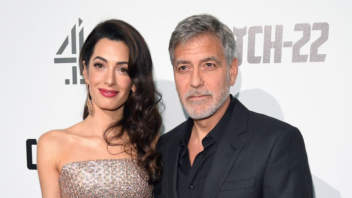 George Clooney y su mujer Amal van a ser padre: la pareja está esperando gemelos