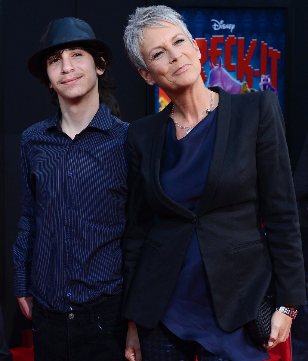 Jamie Lee Curtis, con su hija Ruby antes de su transición