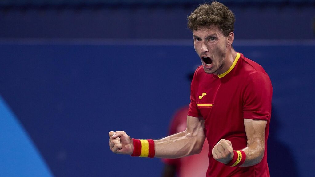 Carreño se cuelga el bronce ante un Djokovick que acabó lanzando la raqueta a la grada