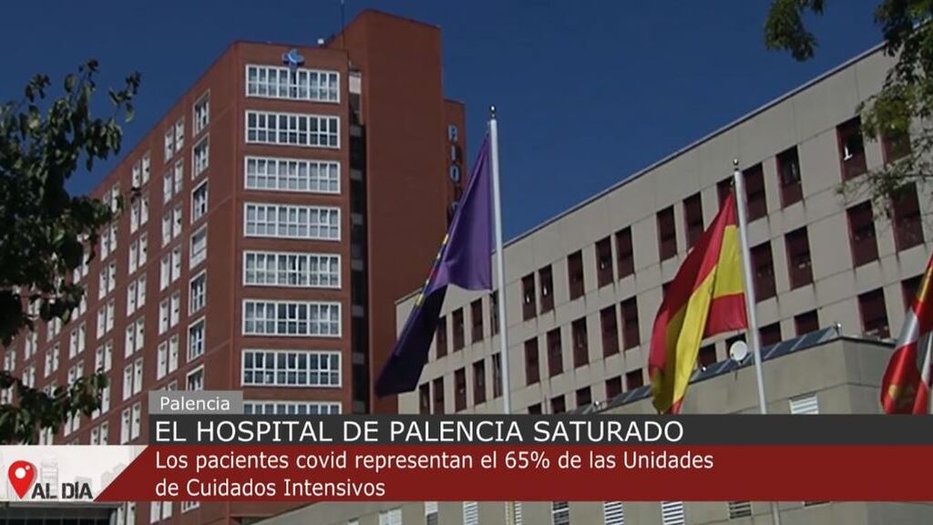 El Hospital General Río Carrión de Palencia, saturado: presenta la mayor ocupación de camas covid de España