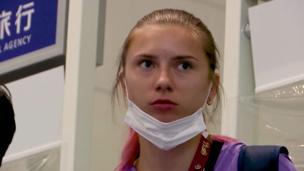Krystsina Tsimanouskaya, atleta bielorrusa, denuncia que intentan sacarla de Tokio sin su permiso