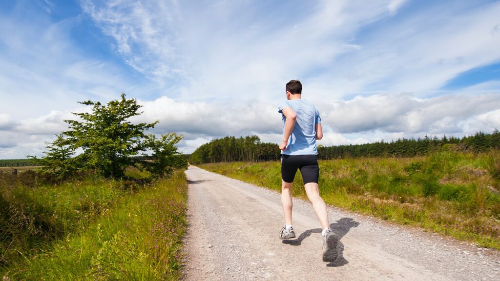 hombre corriendo
