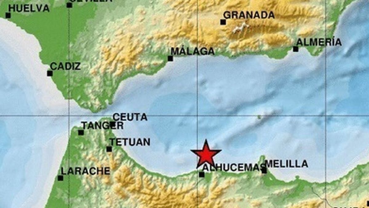 Más de 60 terremotos registrados en las últimas horas en el mar de Alborán
