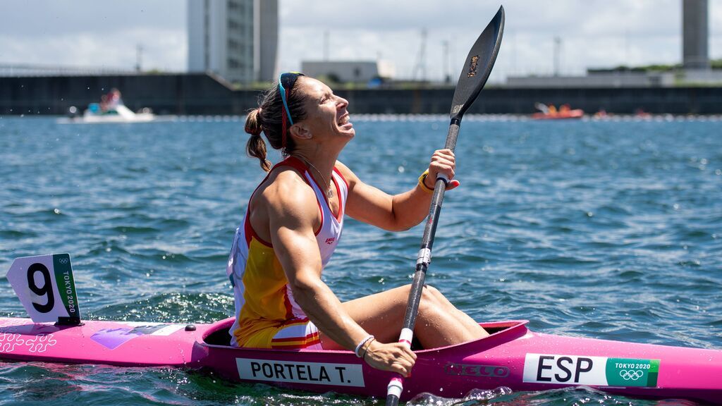 Teresa Portela consigue la medalla de plata en piragüismo K1 200 en sus sextos Juegos Olímpicos