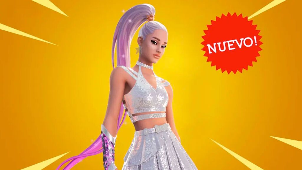 Skin de Ariana Grande en Fortnite