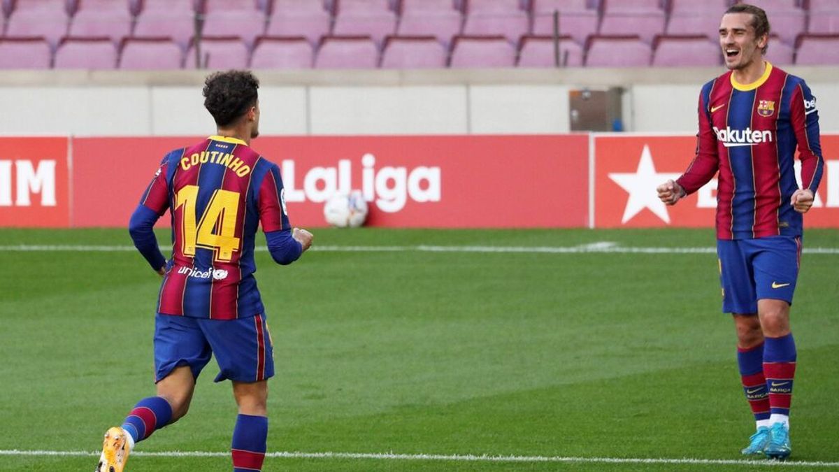 Griezmann y Coutinho, a la venta en el Barcelona. Griezmann y Coutinho, a la venta en el Barcelona.