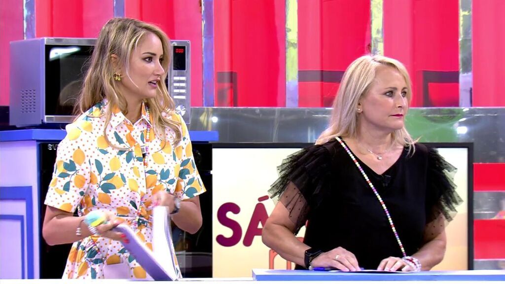 Lucía Pariente y Alba Carrillo se enteran en directo del menú que tendrán que cocinar en 'La última cena'