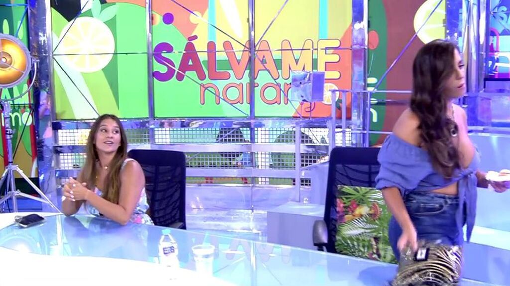 Anabel Pantoja se va de plató ante los ataques de Laura Cuevas