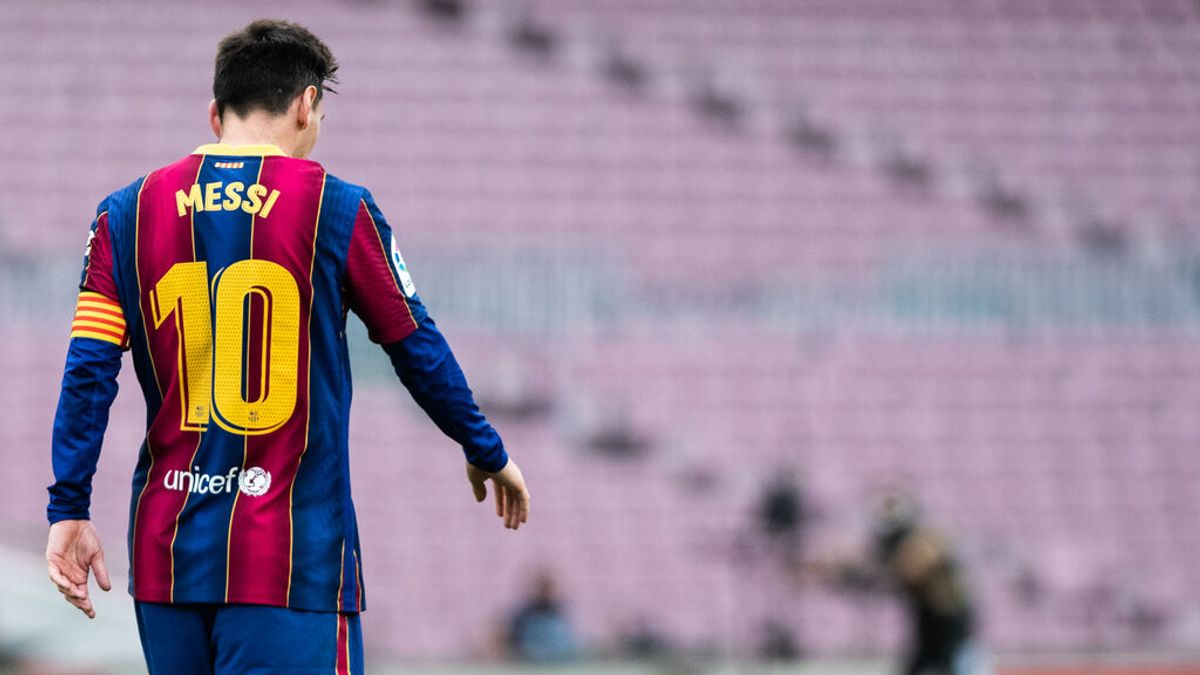 Messi se marca del Barcelona
