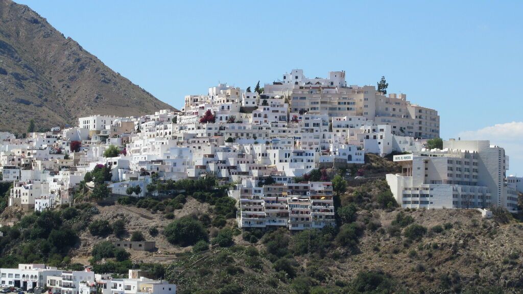 El pueblo de Mojácar, en Almería.