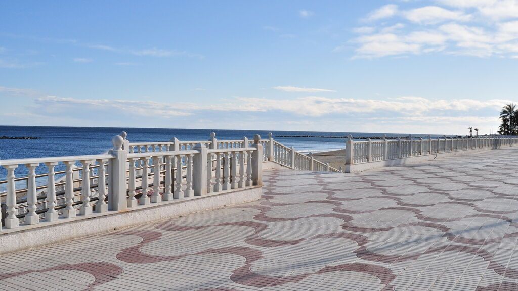 El Paseo del Malecón, en Garrucha.
