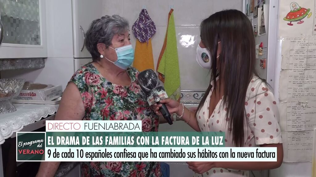 El drama de las familias con la factura de la luz: Lola ha tenido que dejar de usar el horno y toma leche fría