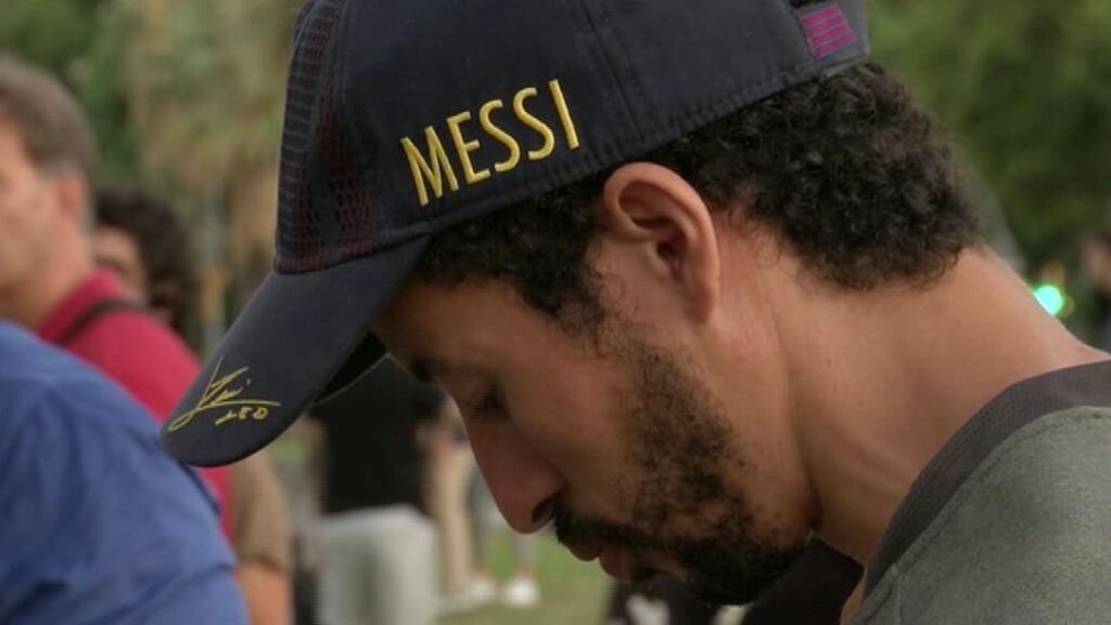 Tristeza entre los aficionados del Barcelona por la marcha de Leo Messi