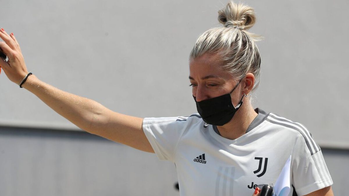 Linda Sembrant, jugadora de la Juventus de Turín Linda Sembrant, jugadora de la Juventus de Turín