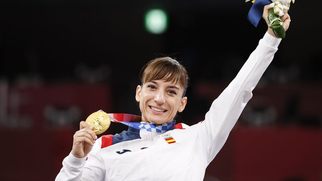 EuropaPress_3873292_sanchez_jaime_sandra_esp_gold_medal_during_the_olympic_games_tokyo_2020