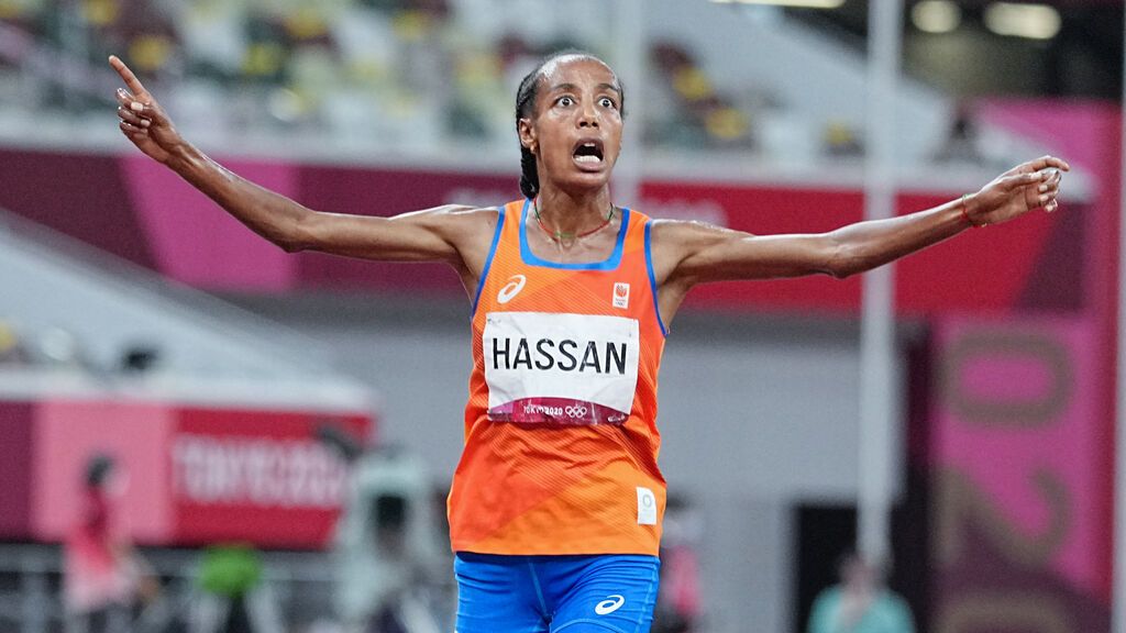 Sifan Hassan oro en 5.000