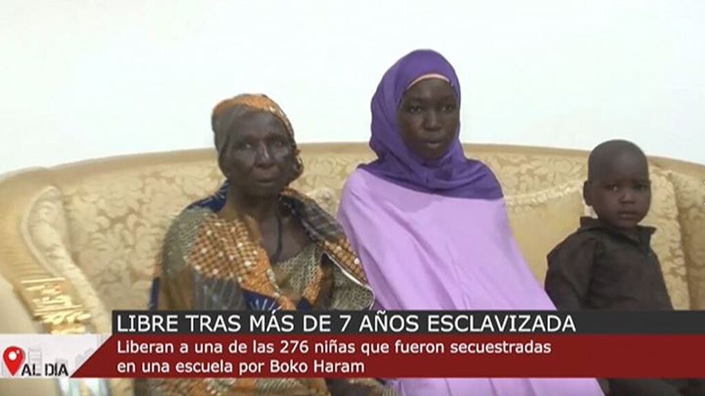 Liberan a una de las 276 niñas secuestras por Boko Haram en Nigeria. ha estado siete años esclavizada