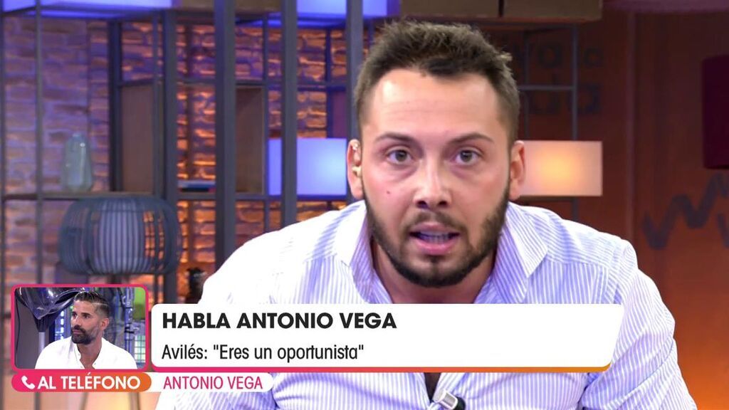 Antonio Vega entra en directo y se enfrenta a José Antonio Avilés