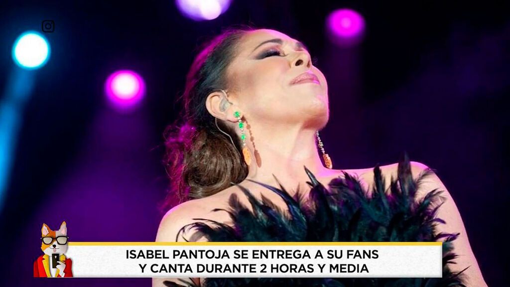 Isabel Pantoja reaparece en concierto y envía mensajes a Kiko Rivera e Irene Rosales Socialité 2021 Programa 478