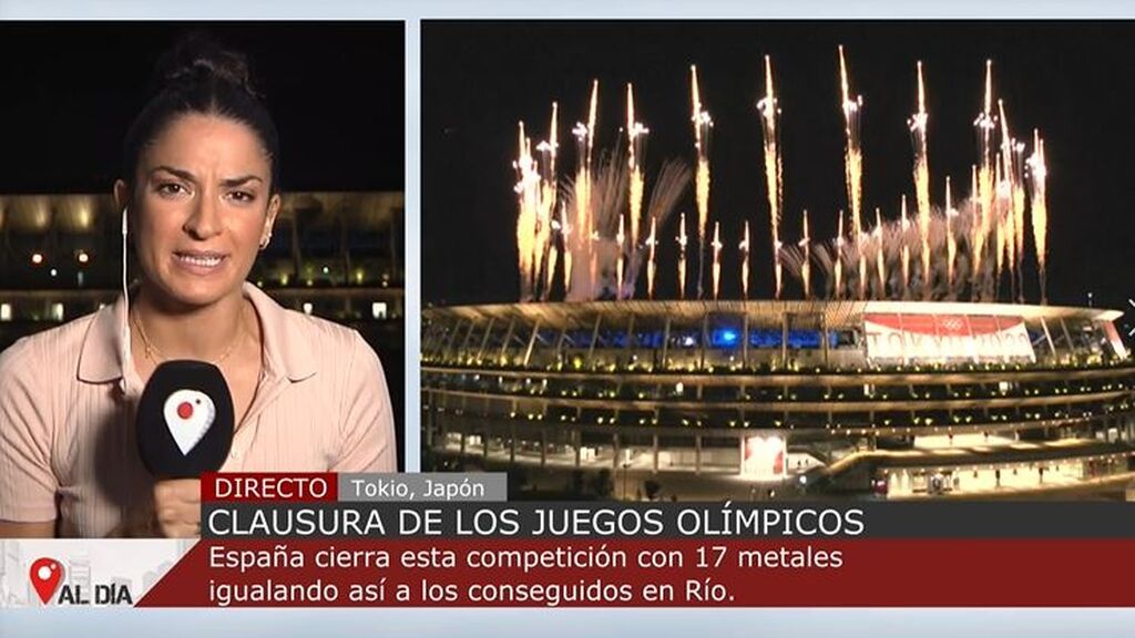 Se clausuran los Juegos Olímpicos de Tokio: España ha conseguido un total de 17 medallas