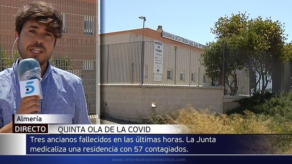 La junta de Andalucía medicaliza una residencia de Almería con 57 contagiados: tres ancianos han muerto en las últimas horas
