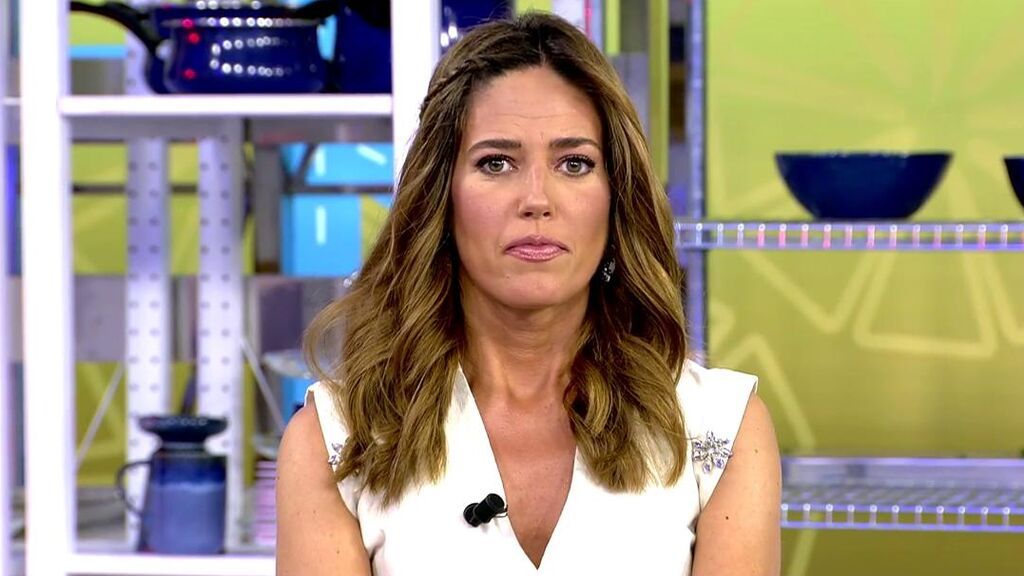 Nuria Marín, en el plató de 'Sálvame'