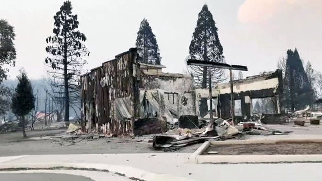 Dixie, el incendio que arrasa pueblos enteros en California y nadie puede apagar