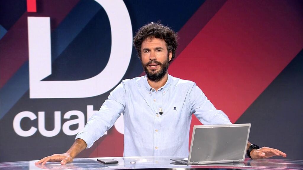 Luis García, en un momento del programa.