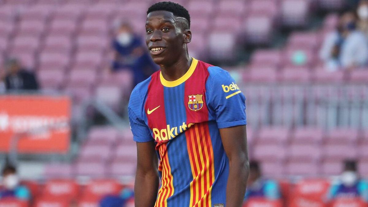 Ilaix Moriba acaba su contrato en el Barcelona en 2022.