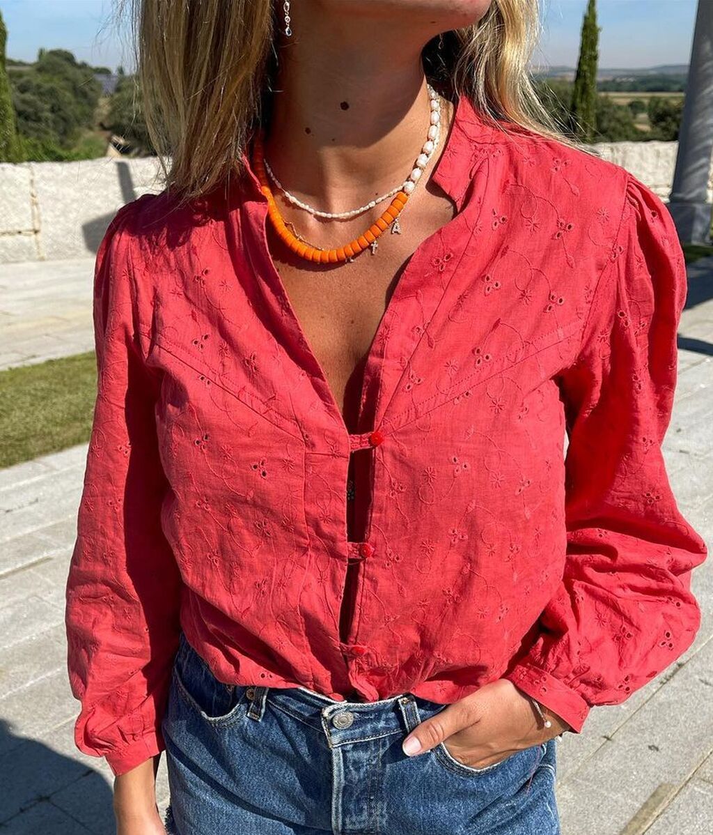 Marta Vidaurreta con collar de Gilda