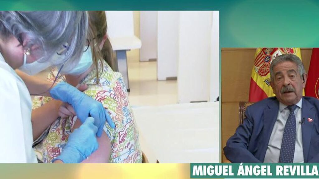 Revilla: "Hay que vacunar a todos. Un 5% sin vacunar pone en riesgo a los demás"