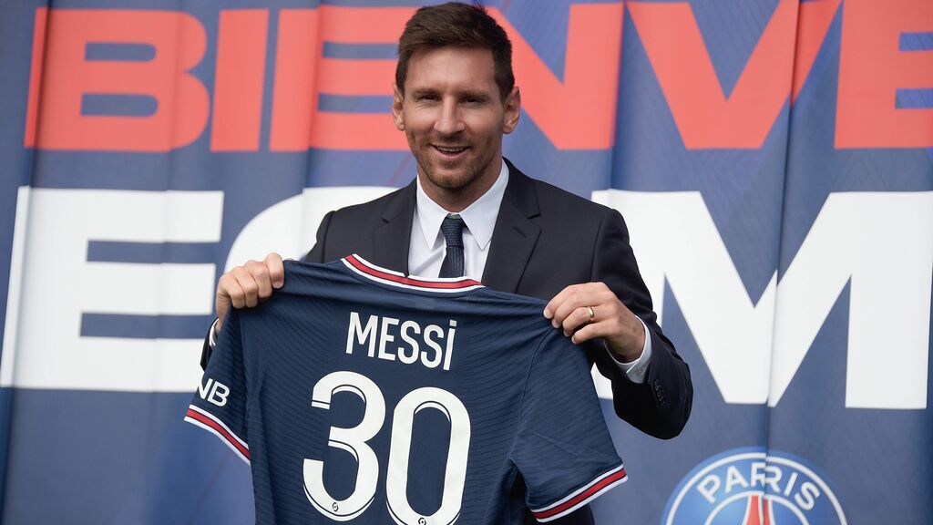 Messi, entrevistado en la televisión del PSG