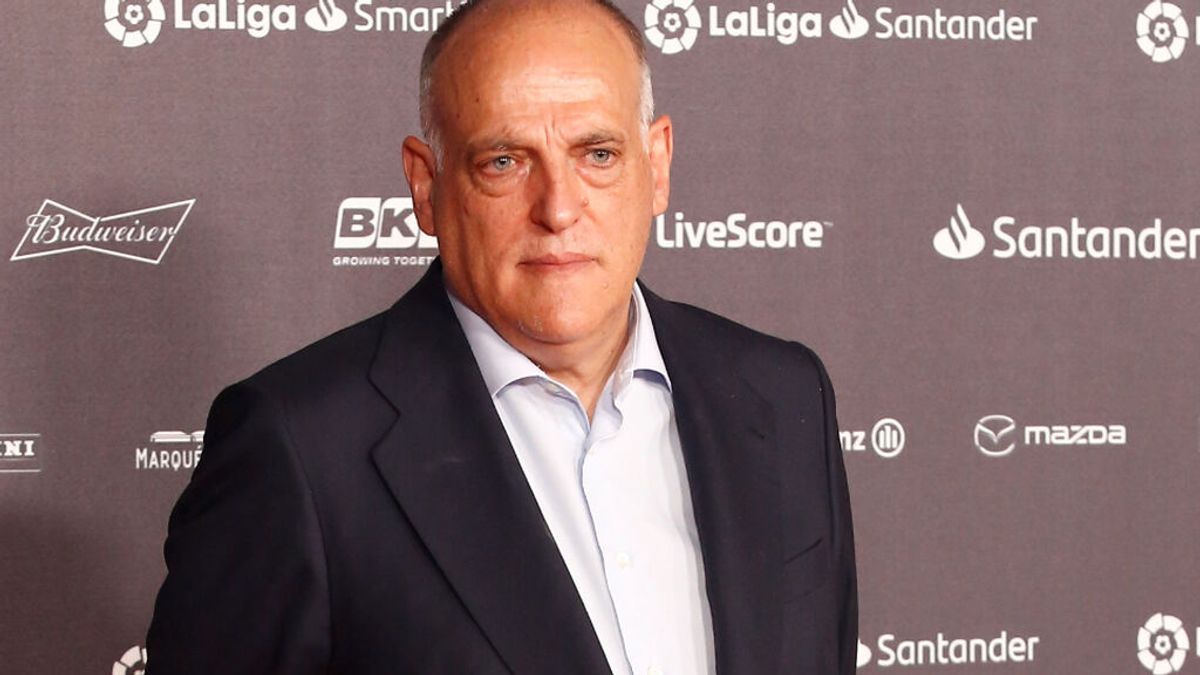 Javier Tebas, sobre el voto en contra del Madrid y Barça por el CVC: "No les interesa una Liga fuerte" Javier Tebas, sobre el voto en contra del Madrid y Barça por el CVC: "No les interesa una Liga fuerte"