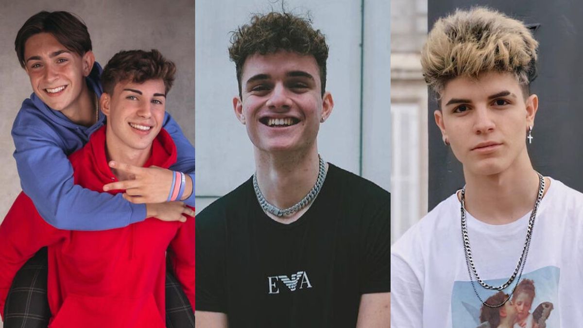 Polémica en TikTok: las redes piensan que Archie Ted, Quintana, Abe y Nico han besado a la misma chica de fiesta