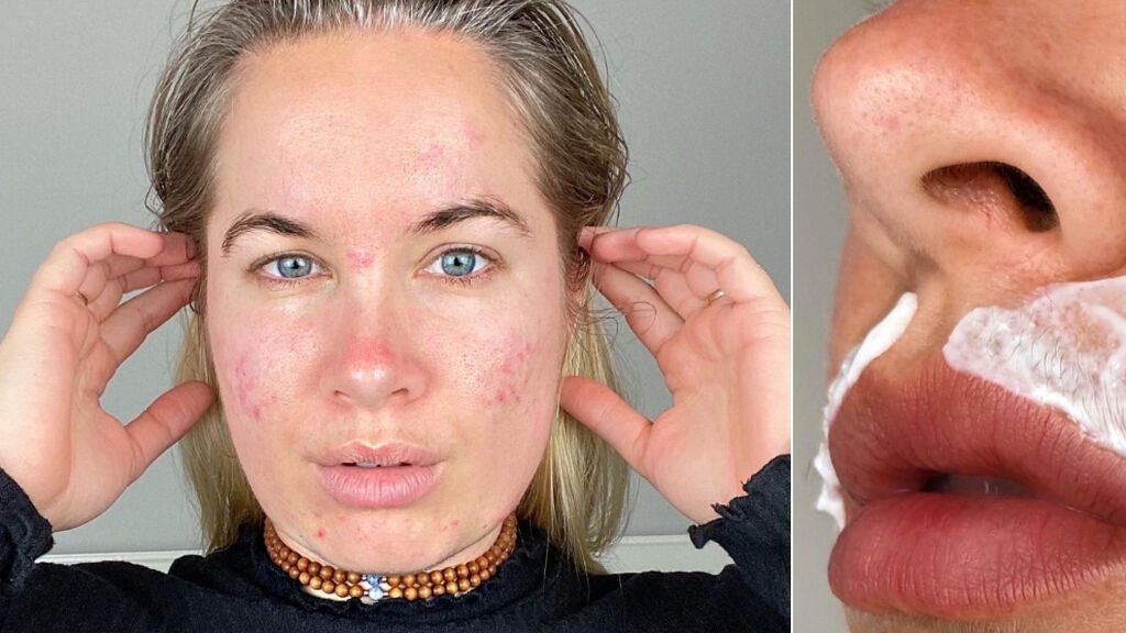 Joanna Kenny, la influencer que luce con orgullo su bigote de colores para romper con los estereotipos: "Tener pelo es normal"