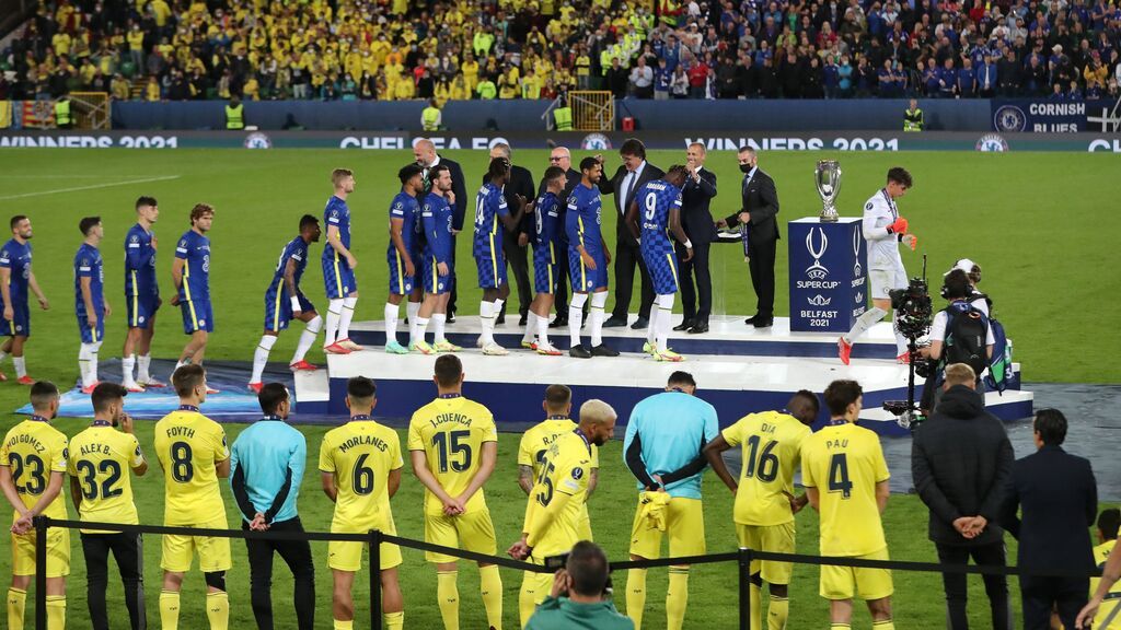 El Chelsea, campeón de la Supercopa de Europa.