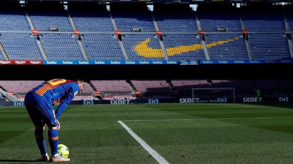El Barça ya siente la marcha de Messi: apenas 15.000 abonados acudirán al inicio de La Liga