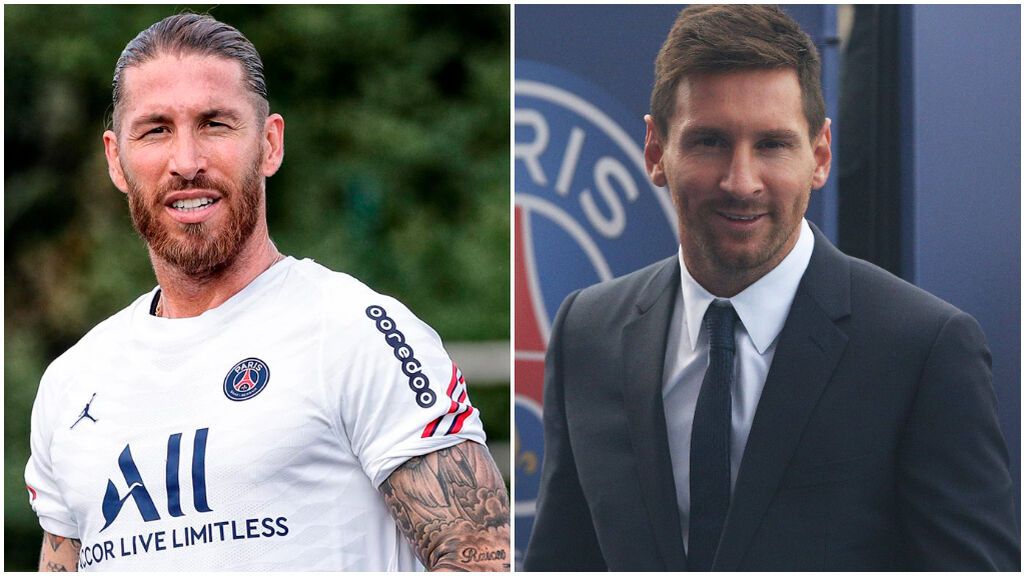 Sergio Ramos dio la bienvenida a Messi en sus redes.