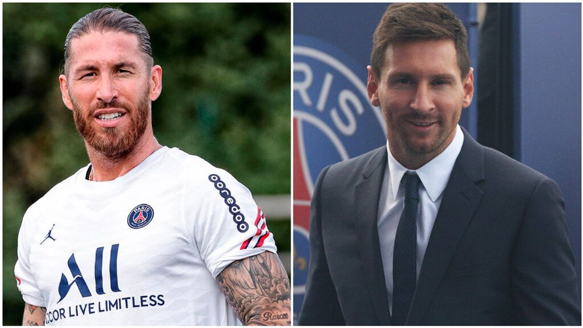 Sergio Ramos dio la bienvenida a Messi en sus redes. Sergio Ramos dio la bienvenida a Messi en sus redes.