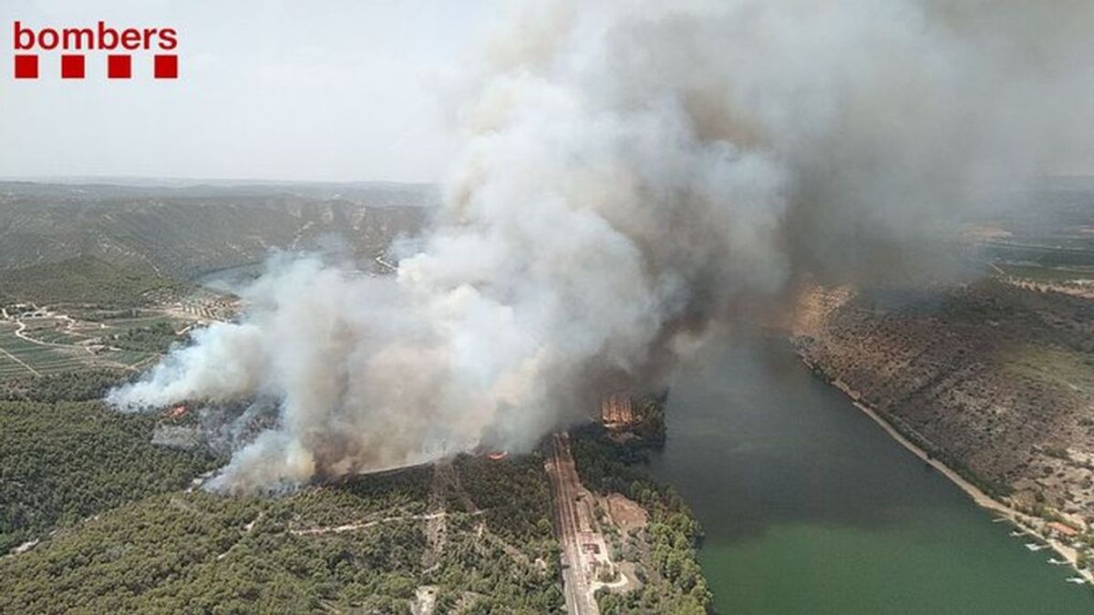 Incendio Cataluña Incendio Cataluña