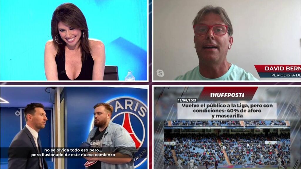 Polémica entre los periodistas deportivos por la entrevista de Ibai Llanos a Messi