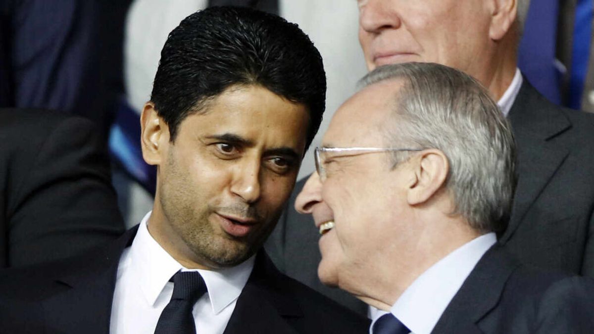 Así es Nasser Al-Khelaïfi, el jeque tenista con el que Florentino Pérez negocia cara a cara la salida de Mbappé Así es Nasser Al-Khelaïfi, el jeque tenista con el que Florentino Pérez negocia cara a cara la salida de Mbappé