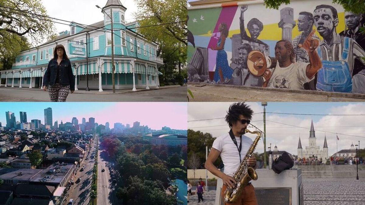 Barrios de cine, gastronomía criolla y el mejor jazz, en el recorrido de ‘Viajeros Cuatro’ por Nueva Orleans