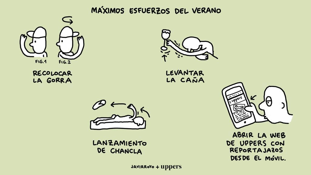 La viñeta de Javirroyo: "Máximos esfuerzos"