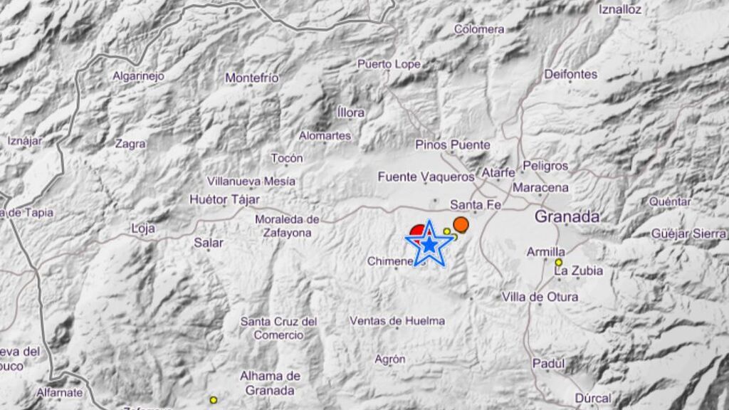 Terremotos en Granada