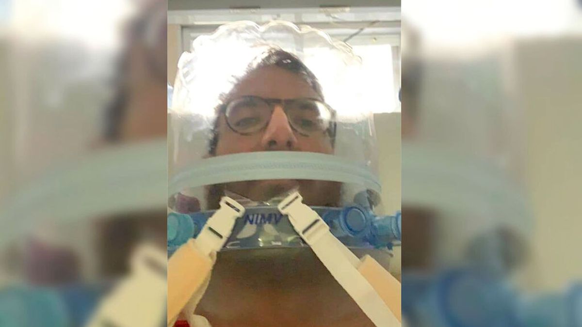 Un vecino de Benicarló lanza un mensaje desde la UCI para concienciar a los negacionistas Un vecino de Benicarló lanza un mensaje desde la UCI para concienciar a los negacionistas