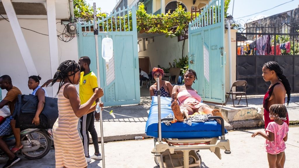 Registrado un seísmo de magnitud 7,2 en la costa de Haití, en imágenes